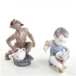 Two Porcelain Figurines