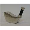 Image 1 : A PEWTER GOLF CLUB HIP FLASK, 20-30...