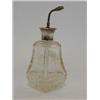 Image 1 : A CLEAR CUT GLASS ATOMISER,  the mount marker 'Sterling', height 16cm  20-30...