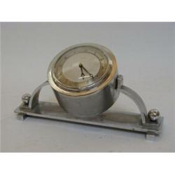 AN ART DECO SMITHS TIMEPIECE, chromium plated, length 26cm  30-40...