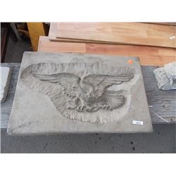 CONCRETE - PLAQUE - EAGLE - MADE IN ENGLAND