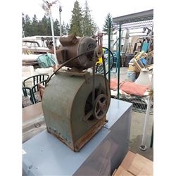 SQUIRREL FAN WITH MOTOR - 110 VOLT
