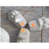 Image 1 : CONCRETE - PLANTER FEET  - SET OF 3