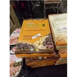 ORGANIC FOOD BARS - CHOCOLATE CHIP - 4 BOXES OF 12 = 48 BARS TOTAL PER LOT