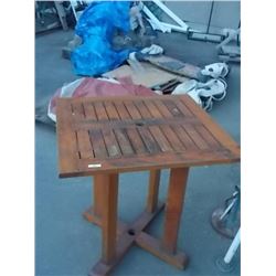 TEAK PATIO TABLE - ANDREW RICHARD DESIGN