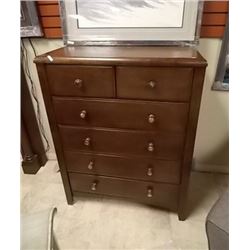 MAHOGANY DRESSOR - 6 DRAWER - NEW