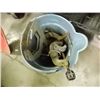 Image 1 : BUCKET OF CLAMPS, PIPE CUTTERS AND MORE