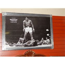 FRAMED PRINT - "ALI VS LISTON" - RETAIL APPROX.$300