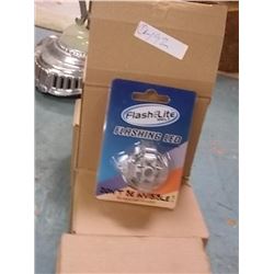 BOX OF LED LIGHTS - FLASH OR STEADY ON