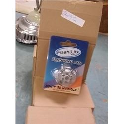 BOX OF LED LIGHTS - FLASH OR STEADY ON