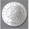 Image 1 : 1929 SILVER INDIAN LIBERTY HEAD 1/10oz .999 FINE SILVER *MS HIGH GRADE*!!