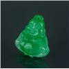 Image 1 : Chinese Green Jadeite Carved Buddha Pendant