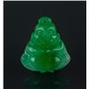 Image 4 : Chinese Green Jadeite Carved Buddha Pendant