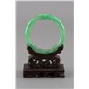 Image 1 : Charming Chinese Apple Green Jadeite Bangle