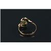 Image 2 : Chinese Lady's Ring 18K Gold with Green Jadeite