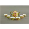 Image 1 : Porcelain Teapot Set(6 Pieces Cups& Teapot)