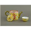 Image 2 : Porcelain Teapot Set(6 Pieces Cups& Teapot)
