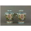 Image 1 : 17th C. Pair Chinese Wucai Porcelain Jars Wanli Mk