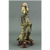 Image 2 : Chinese Rare Gilt Bronze Figure Tang Period