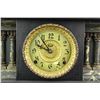 Image 2 : Gilt Wooden Clock USA Maker Adrian