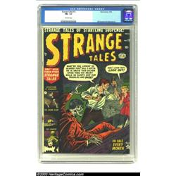 Strange Tales #12 (Atlas, 1952) CGC FN+ 6.5 Off-white pages....