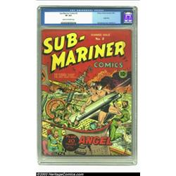 Sub-Mariner Comics #2 (Timely, 1941) CGC VF 8.0 Cream to off-white pages....