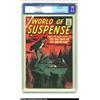 Image 1 : World of Suspense #6 White Mountain pedigree (Atlas, 1957) CGC VF+ 8.5 Off-white to white pages....