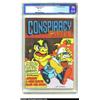 Image 1 : Conspiracy Capers #1 (The Conspiracy, 1969) CGC NM- 9.2 White pages. Were you in Chicago in 1968?...