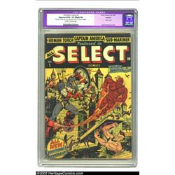 All Select Comics #1 (Timely, 1943) CGC Apparent FN+ 6.5 Slight (A) Cream to off-white pages....