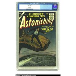 Astonishing #52 White Mountain pedigree (Atlas, 1956) VF 8.0 White pages....