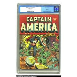 Captain America Comics #2 (Timely, 1941) CGC FN/VF 7.0 Cream pages. If the casual comic book read...
