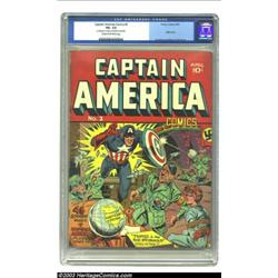Captain America Comics #2 (Timely, 1941) CGC VG- 3.5 Cream to off-white pages. Der Fuehrer goes t...