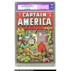 Captain America Comics #4 (Timely, 1941) CGC Apparent VF/NM 9.0 Moderate (P) Cream to off-white p...