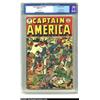 Image 1 : Captain America Comics #46 (Timely, 1945) CGC FN/VF 7.0 Off-white pages. Alex Schomburg's classic...