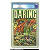 Image 1 : Daring Comics #9 (Timely, 1944) CGC VF 8.0 Cream to off-white pages. Schomburg's Japanese war cov...