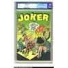 Image 1 : Joker Comics #6 Mile High pedigree (Timely, 1943) CGC NM+ 9.6 Off-white to white pages....