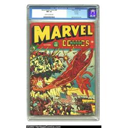 Marvel Mystery Comics #48 Rockford pedigree (Timely, 1943) CGC NM- 9.2 Cream to off-white pages....