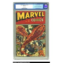 Marvel Mystery Comics #76 (Timely, 1946) CGC VF 8.0 Off-white pages. Once again, Alex Schomburg,...