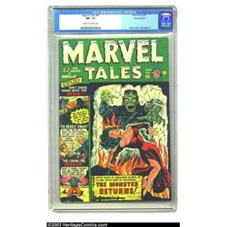 Marvel Tales #96 Diamond Run pedigree (Atlas, 1950) CGC NM- 9.2 Cream to off-white pages....