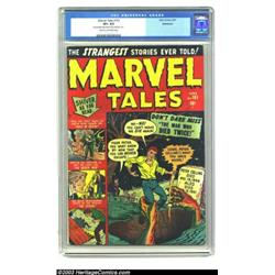 Marvel Tales #101 Bethlehem pedigree (Marvel, 1951) CGC VF+ 8.5 Cream to off-white pages. Here is...