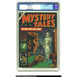 Mystery Tales #12 White Mountain pedigree (Atlas, 1953) CGC FN/VF 7.0 Off-white to white pages....