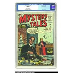 Mystery Tales #29 White Mountain pedigree (Atlas, 1955) CGC NM 9.4 Off-white to white pages....
