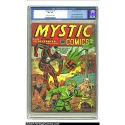 Mystic Comics #6 (Timely, 1941) CGC VG+ 4.5 Cream to off-white pages. Jack Kirby and Alex Schombu...