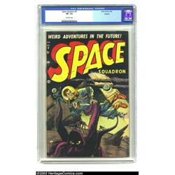 Space Squadron #5 Okajima pedigree (Atlas, 1952) CGC VF- 7.5 Off-white pages....