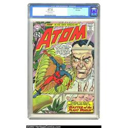 The Atom #1 Winnipeg pedigree (DC, 1962) CGC VF+ 8.5 Off-white pages....