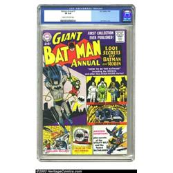 Batman Annual #1 (DC, 1961) CGC VF 8.0 Cream to off-white pages....