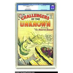 Challengers of the Unknown #2 (DC, 1958) CGC FN 6.0 Cream to off-white pages. This is an unsung m...