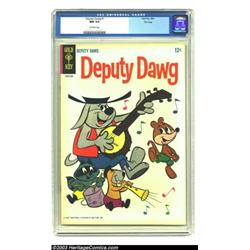 Deputy Dawg #1 File Copy (Gold Key, 1965) CGC NM 9.4 Off-white pages....