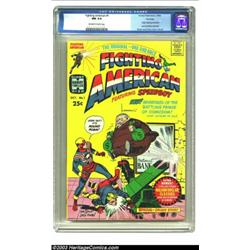 Fighting American #1 File Copy (Harvey, 1966) CGC NM 9.4 Off-white to white pages....