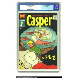 Friendly Ghost Casper #1 File Copy (Harvey, 1958) CGC VF- 7.5 Off-white pages....